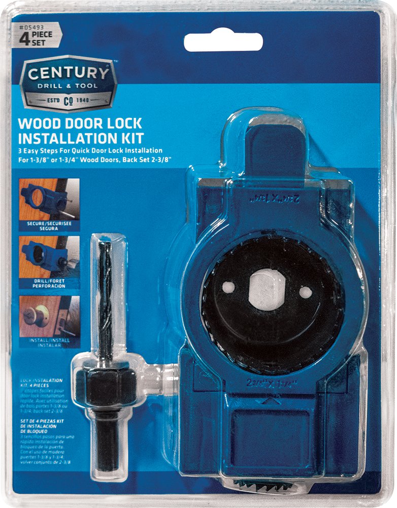 Wood door deals lock set