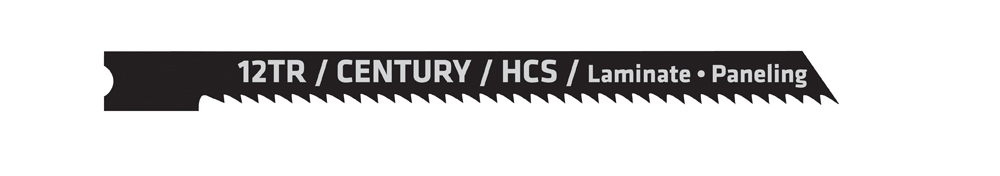 12TR Universal Shank HCS Jig-Saw Blade
