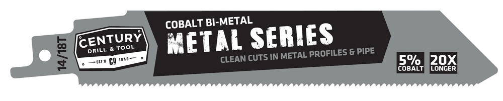 Metal Series Reciprocating Saw Blade 14/18T X 6″
