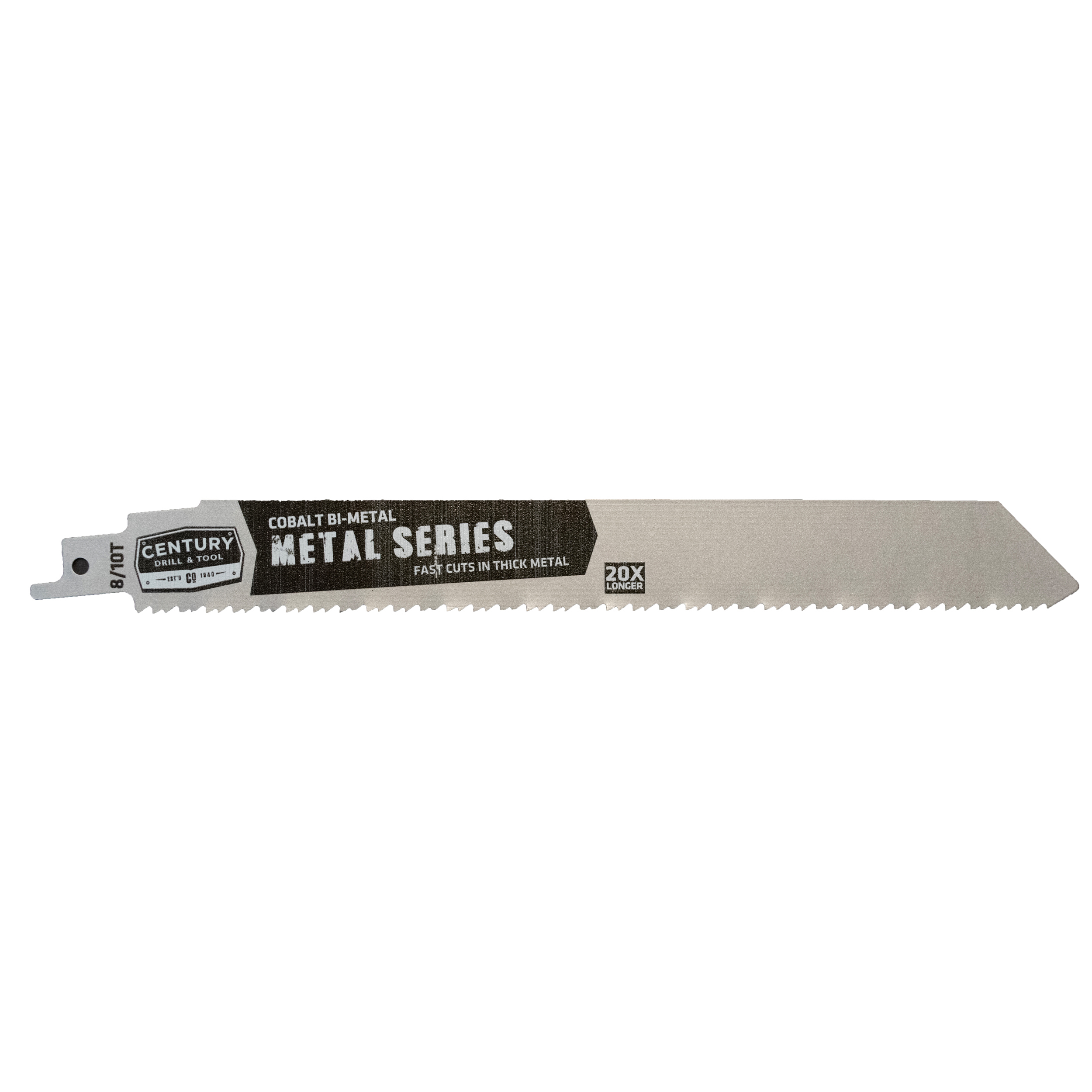 Metal Series Reciprocating Saw Blade 8/10T x 6″ 5 Pack