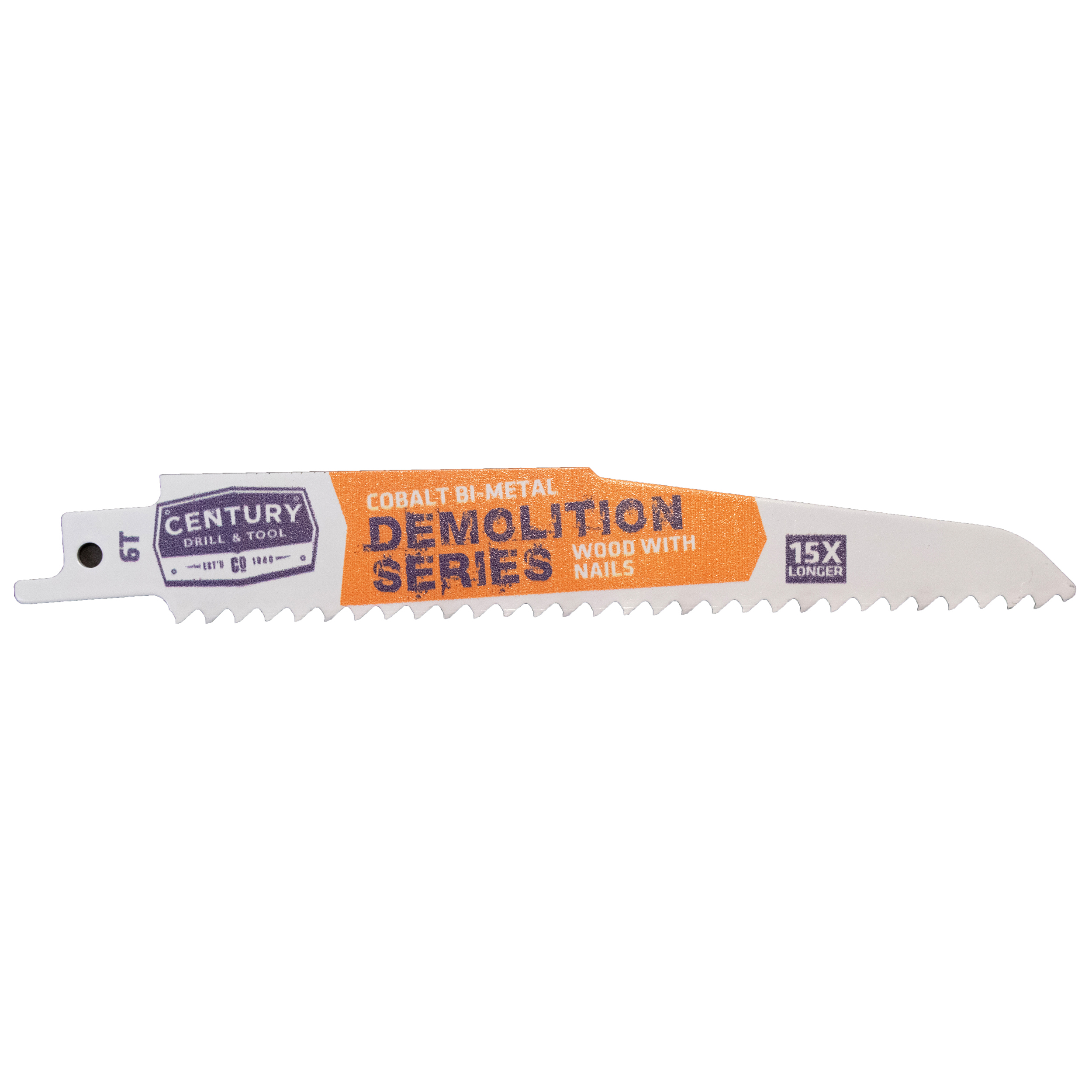 Demolition Series Reciprocating Saw Blade 6T X 9″