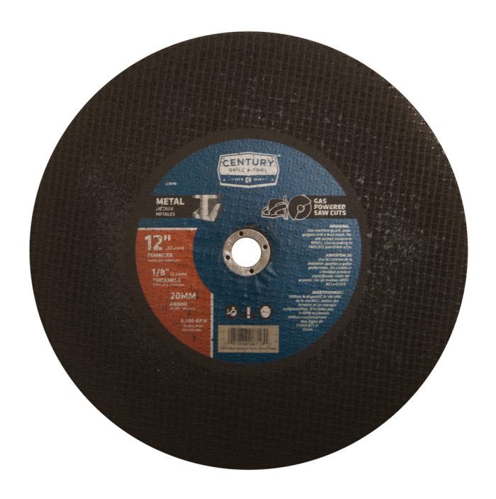 Saw Blades High Speed 12″ 1/8″ Thickness 20Mm Arbor (Metal)