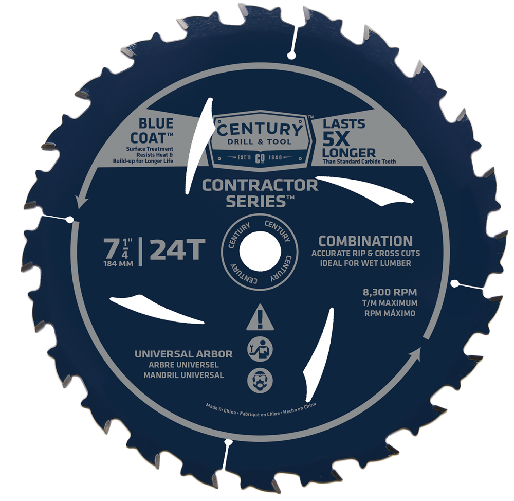 Contractor Series Circular Saw Blade 7-1/4″ 24T