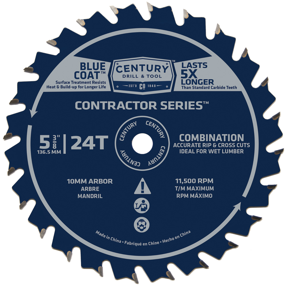 Contractor Series Circular Saw Blade 5-3/8″ x 24T