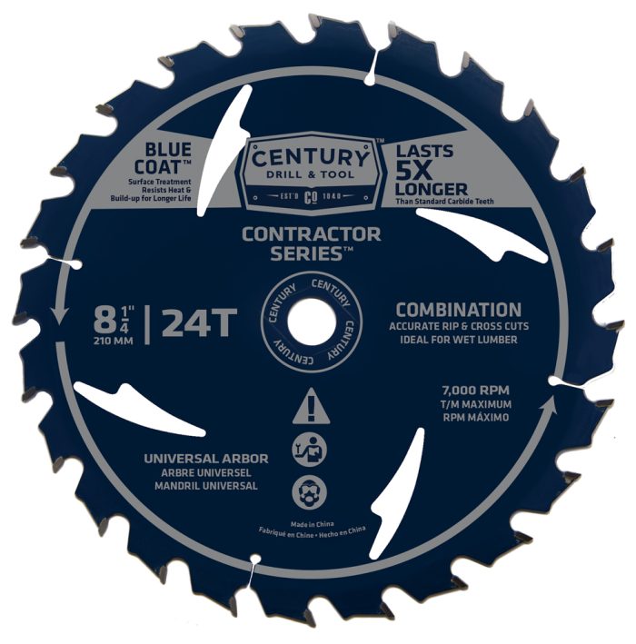 Contractor Series Circular Saw Blade 8-1/4″ x 24T