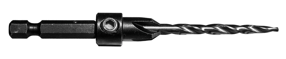 Taper Countersink #8 1/4″ Hex Shank 11/64″ Drill Size