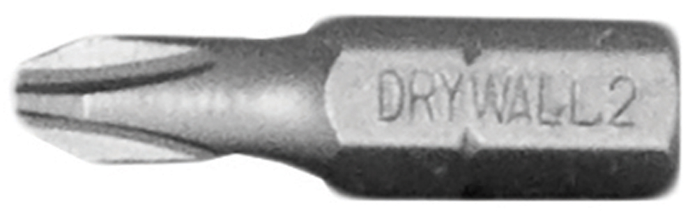Drywall Screwdriver Bit #2R Insert 1″ S2 Steel 2 Pack