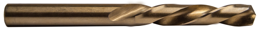 Left Hand Stub Drill Bit Cobalt Steel 5/16″ X 3-3/4″ Flute Length 2-1/8″