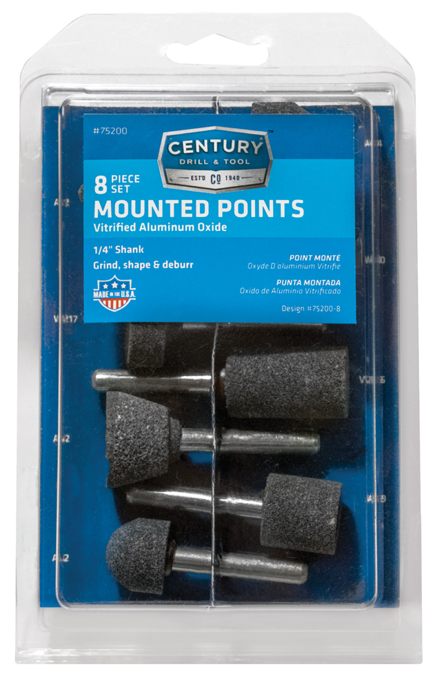 8 Piece Mounted Point Set