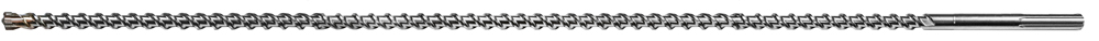 SDS Max 4-Cutter Masonry Drill Bit 5/8″ Cutting Length 30-1/2″ Overall Length 36″