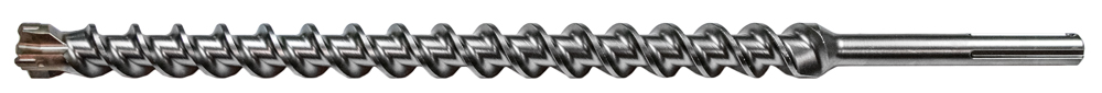 SDS Max 4-Cutter Masonry Drill Bit 1-1/4″ Cutting Length 18″ Overall Length 23″